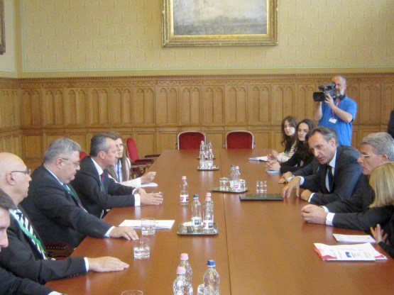 Predsjedatelj Zastupničkog doma Šefik Džaferović sa predsjednicima parlamenata Crne Gore, Gruzije i Makedonije